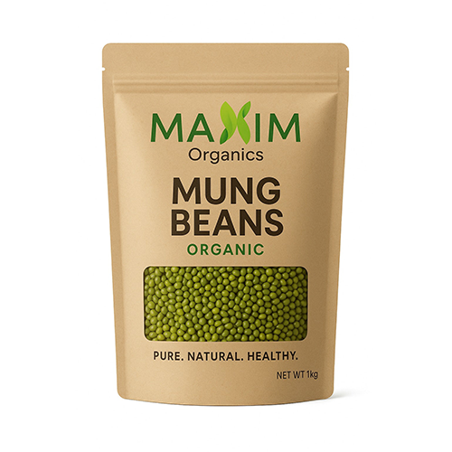 Maxim Organics Mung Beans – 100% Organic, Pure & Natural (1kg)